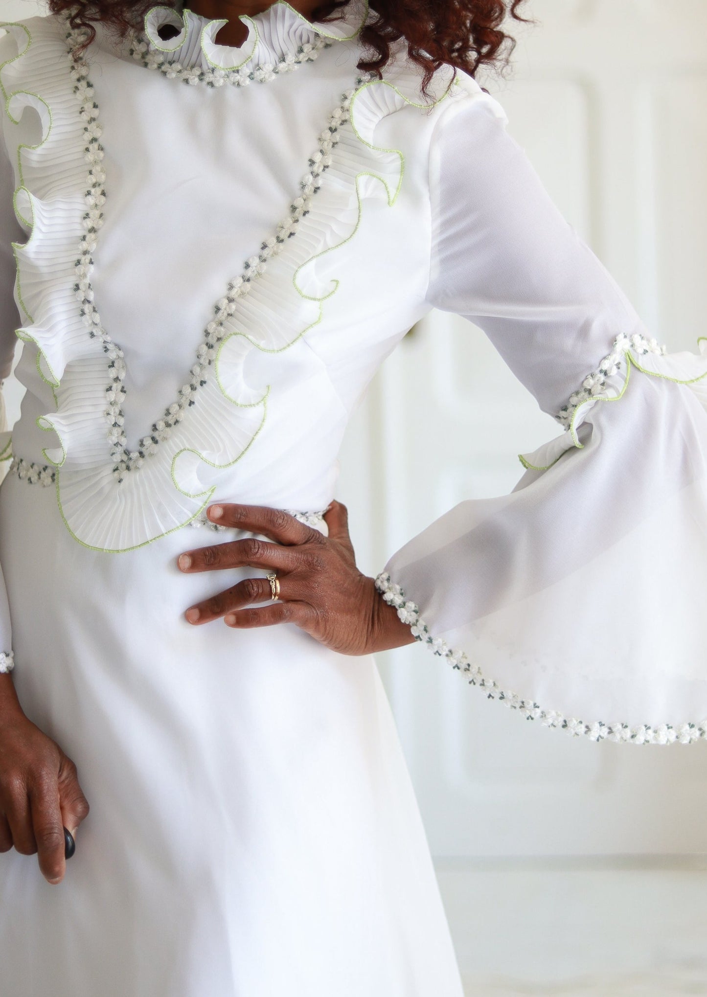 Robe de mariée 1970