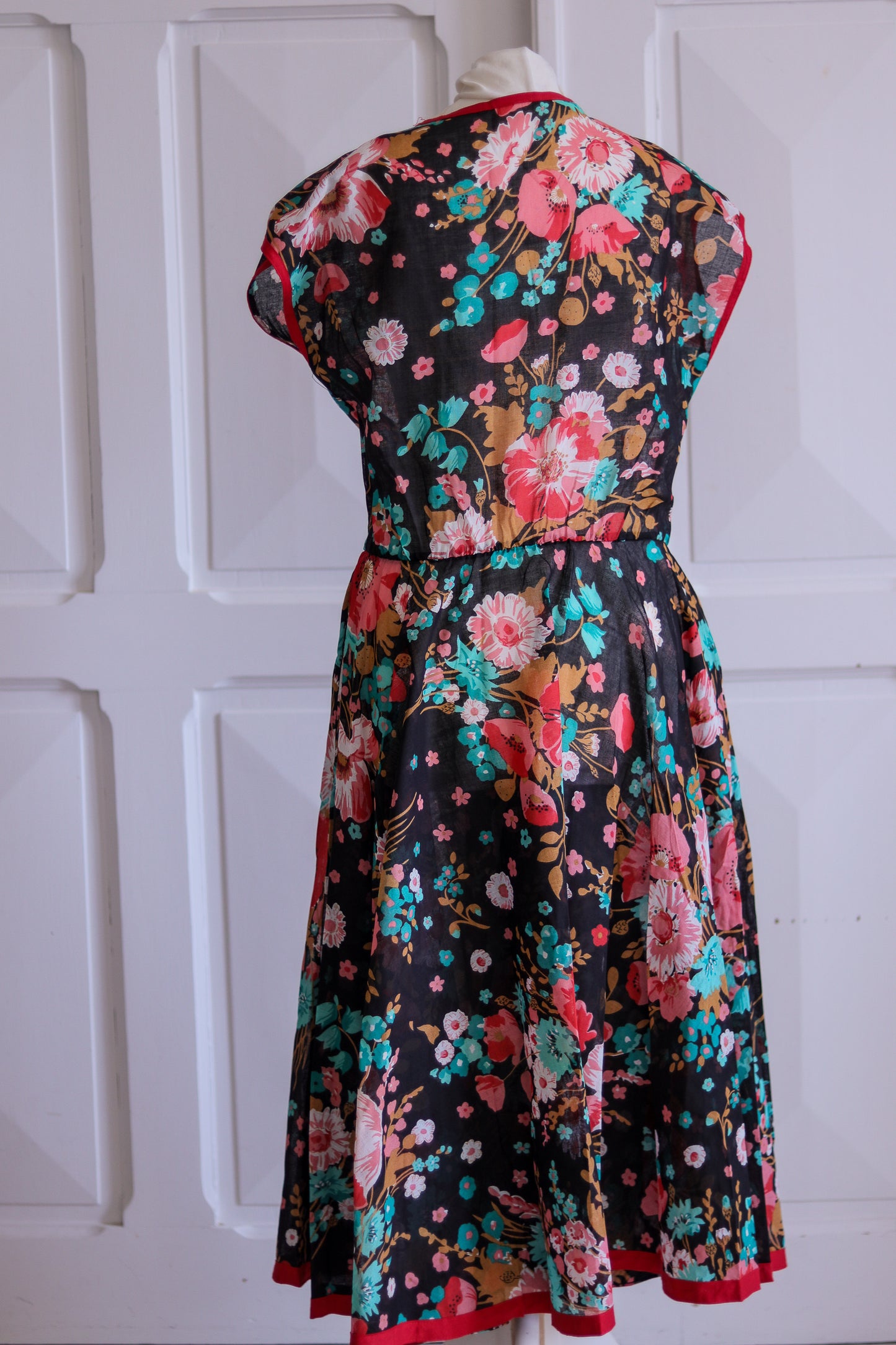 Robe florale vintage