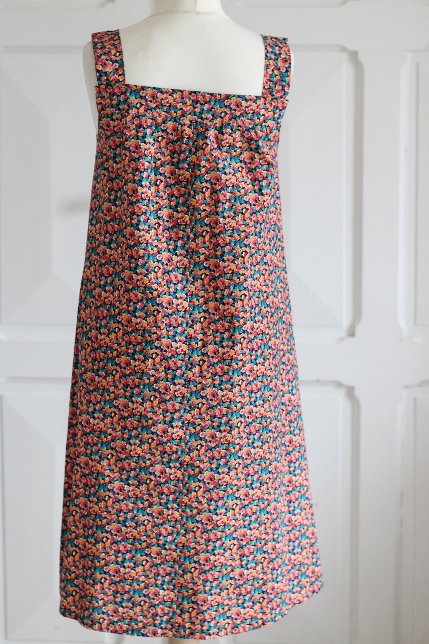 Fait main robe à motifs floraux