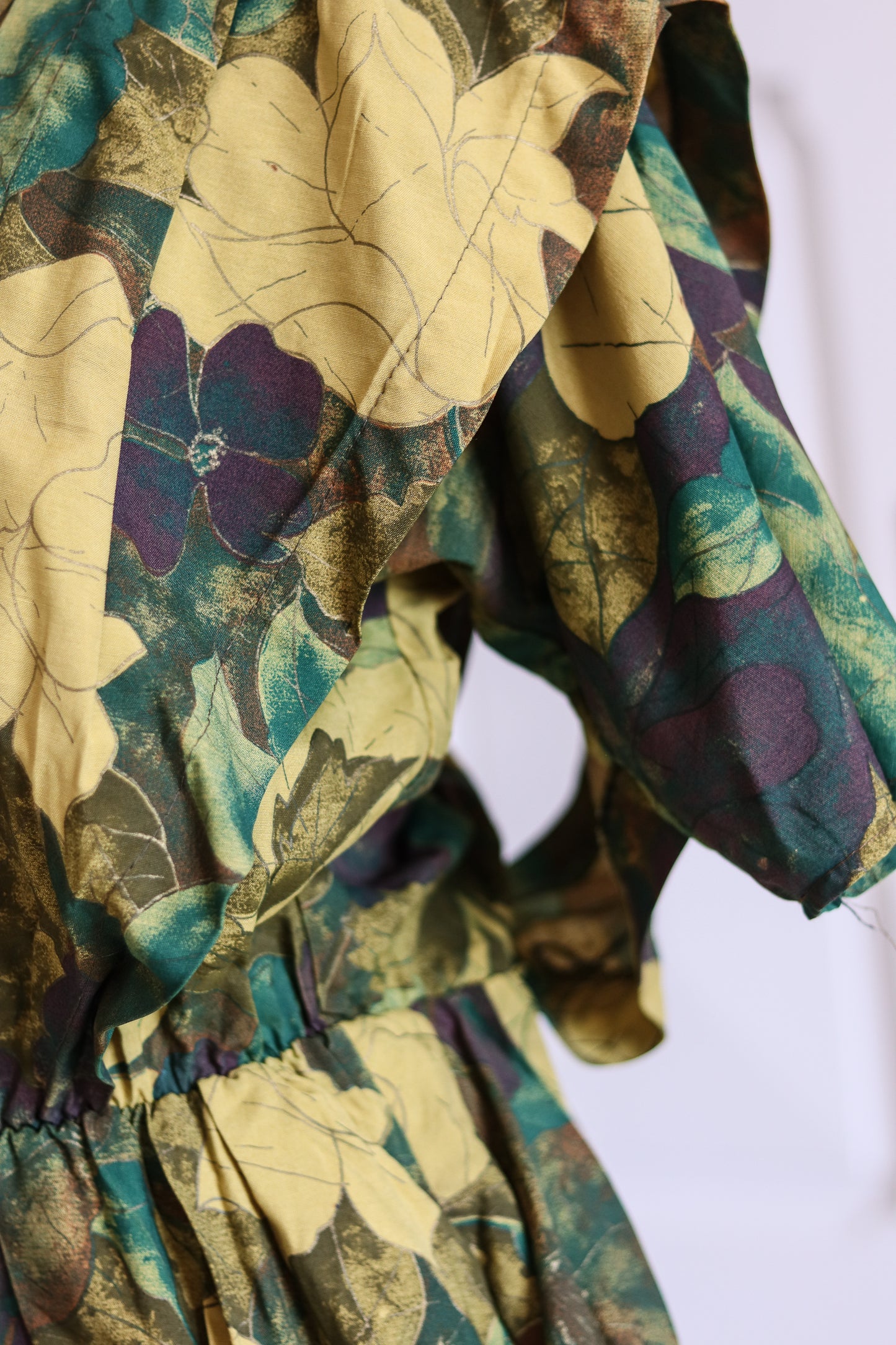 Robe à motifs vintage