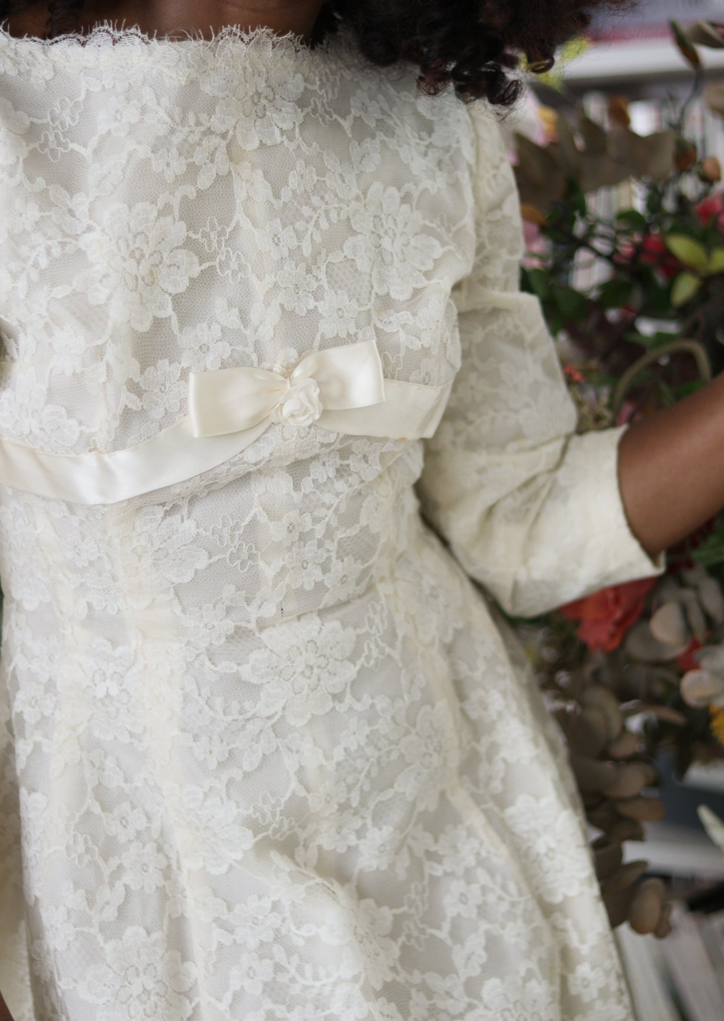 FAIT MAIN robe de mariée 1950