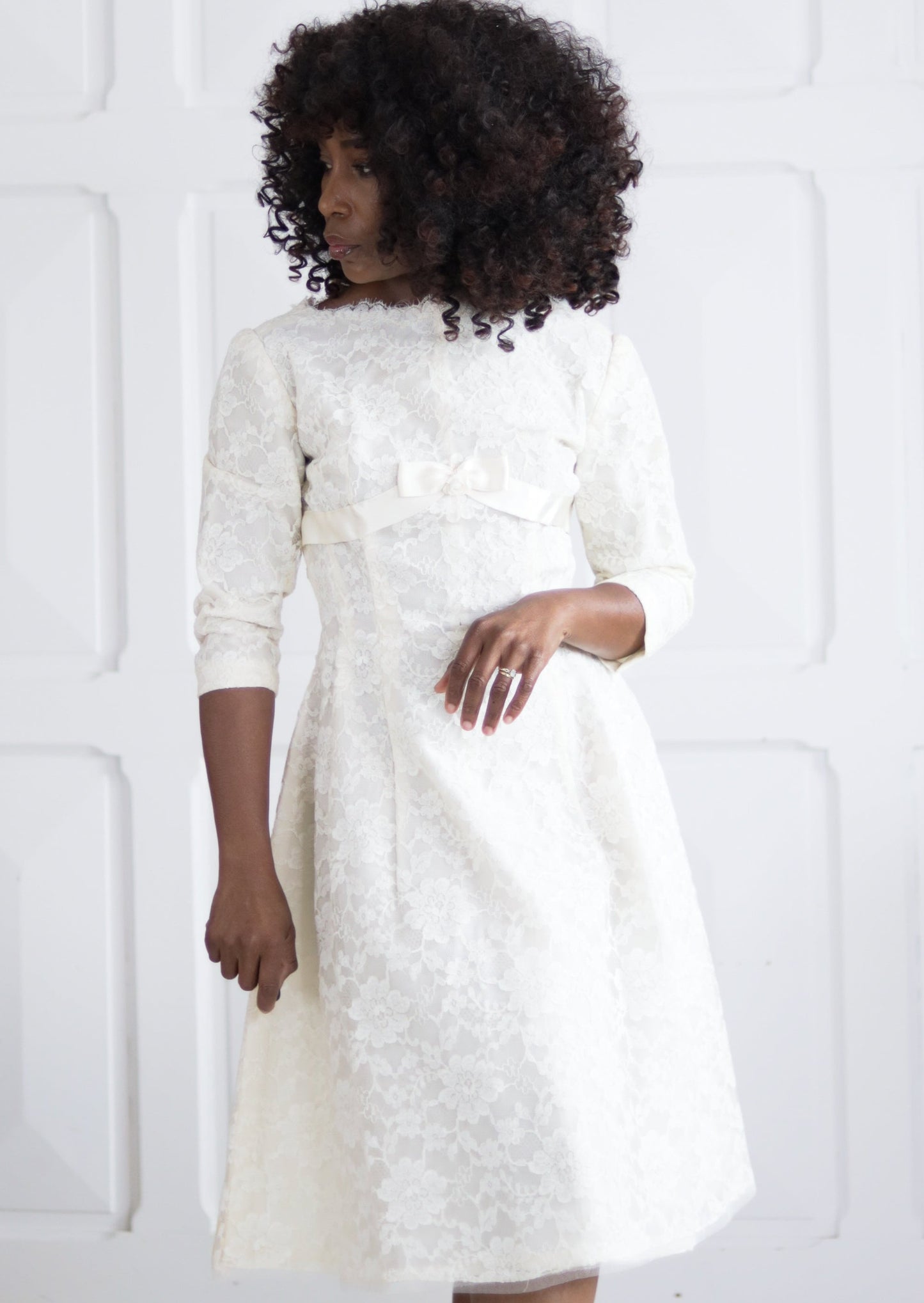 FAIT MAIN robe de mariée 1950