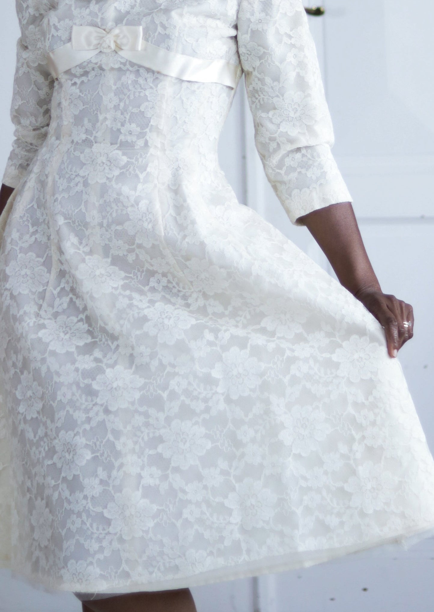 FAIT MAIN robe de mariée 1950