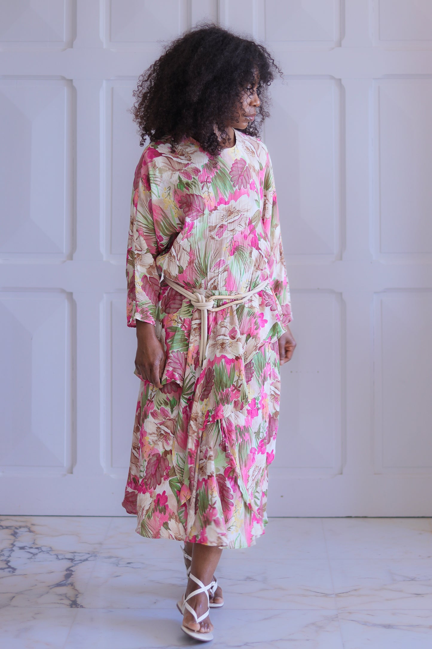 Robe vintage florale