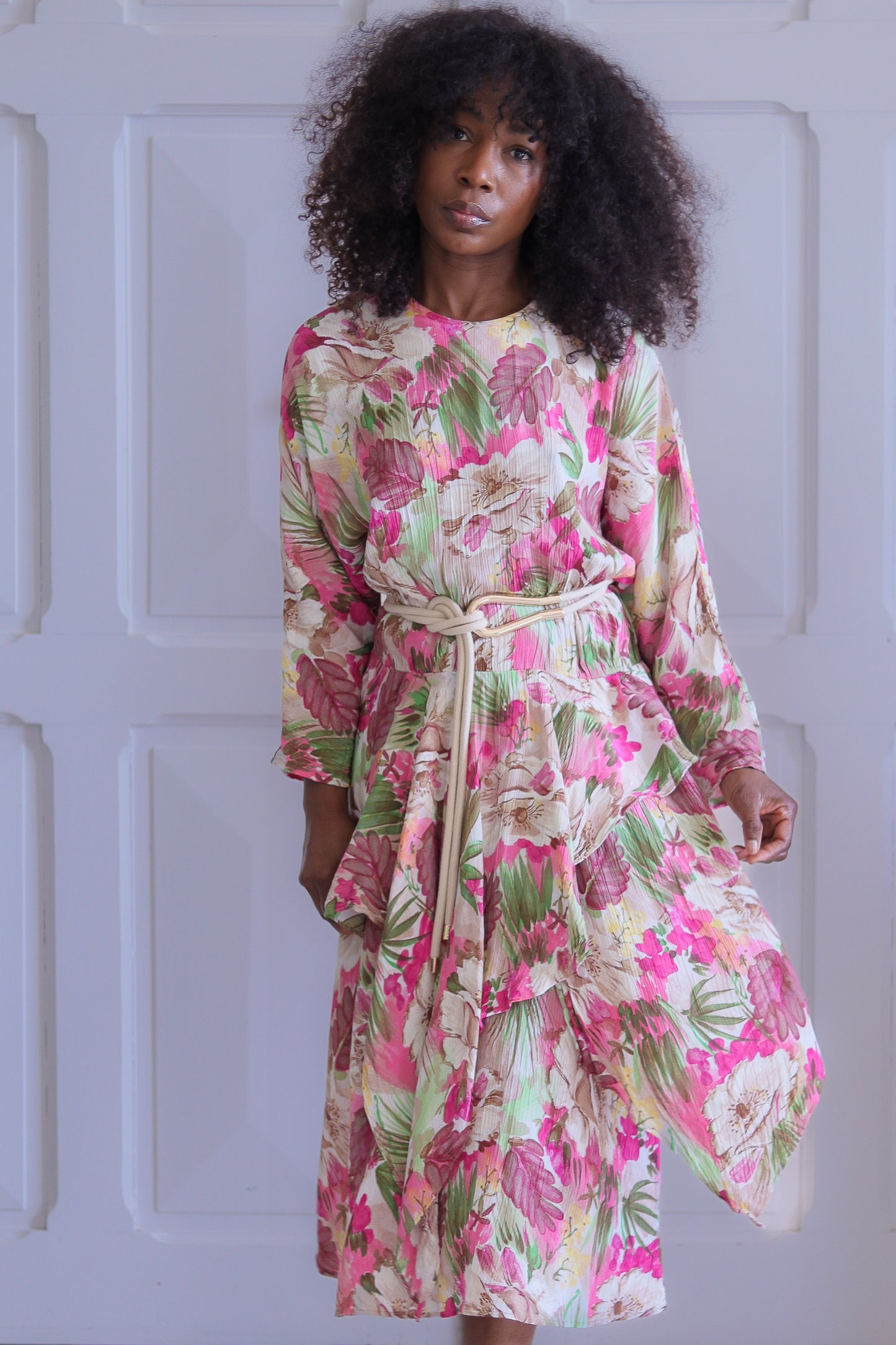 Robe vintage florale