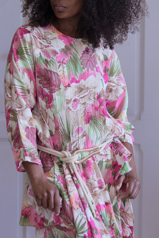 Robe vintage florale