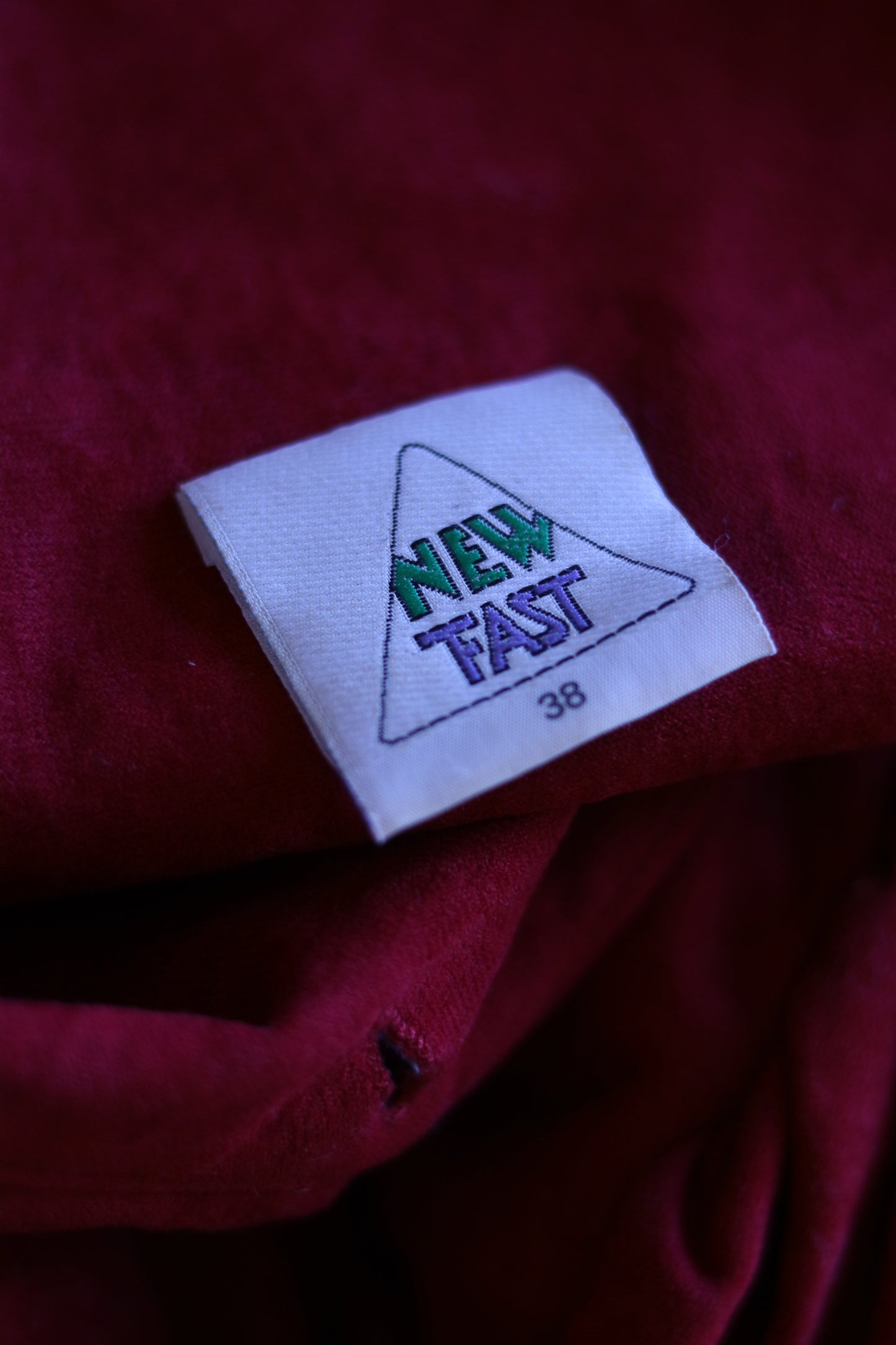 New Fast robe vintage années 1980