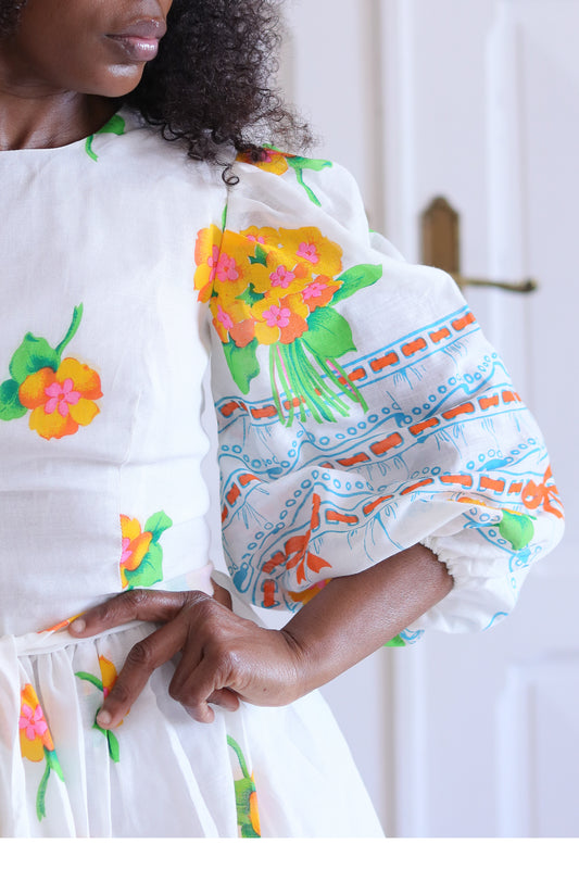 Fait main robe bohème