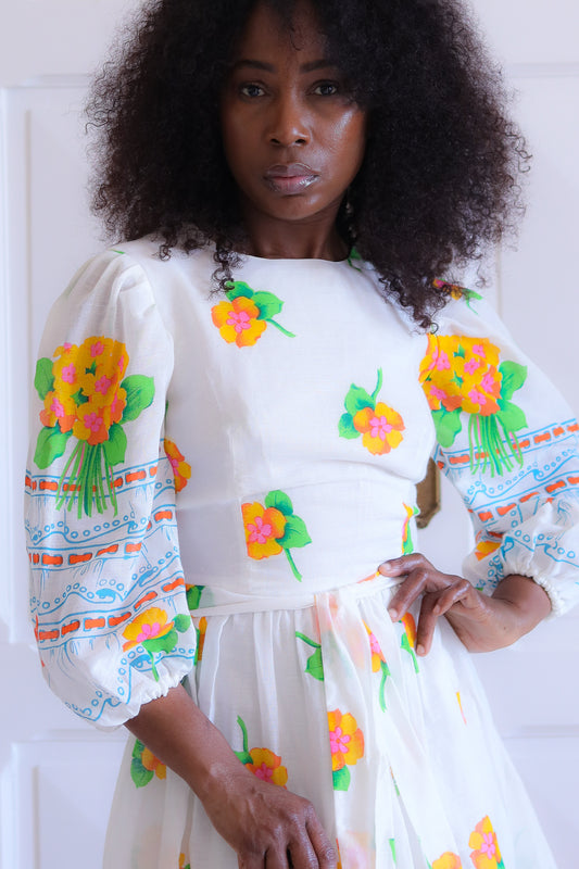 Fait main robe bohème