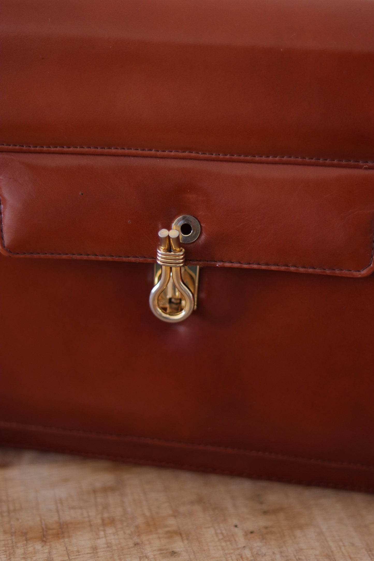 Sac à main cuir marron