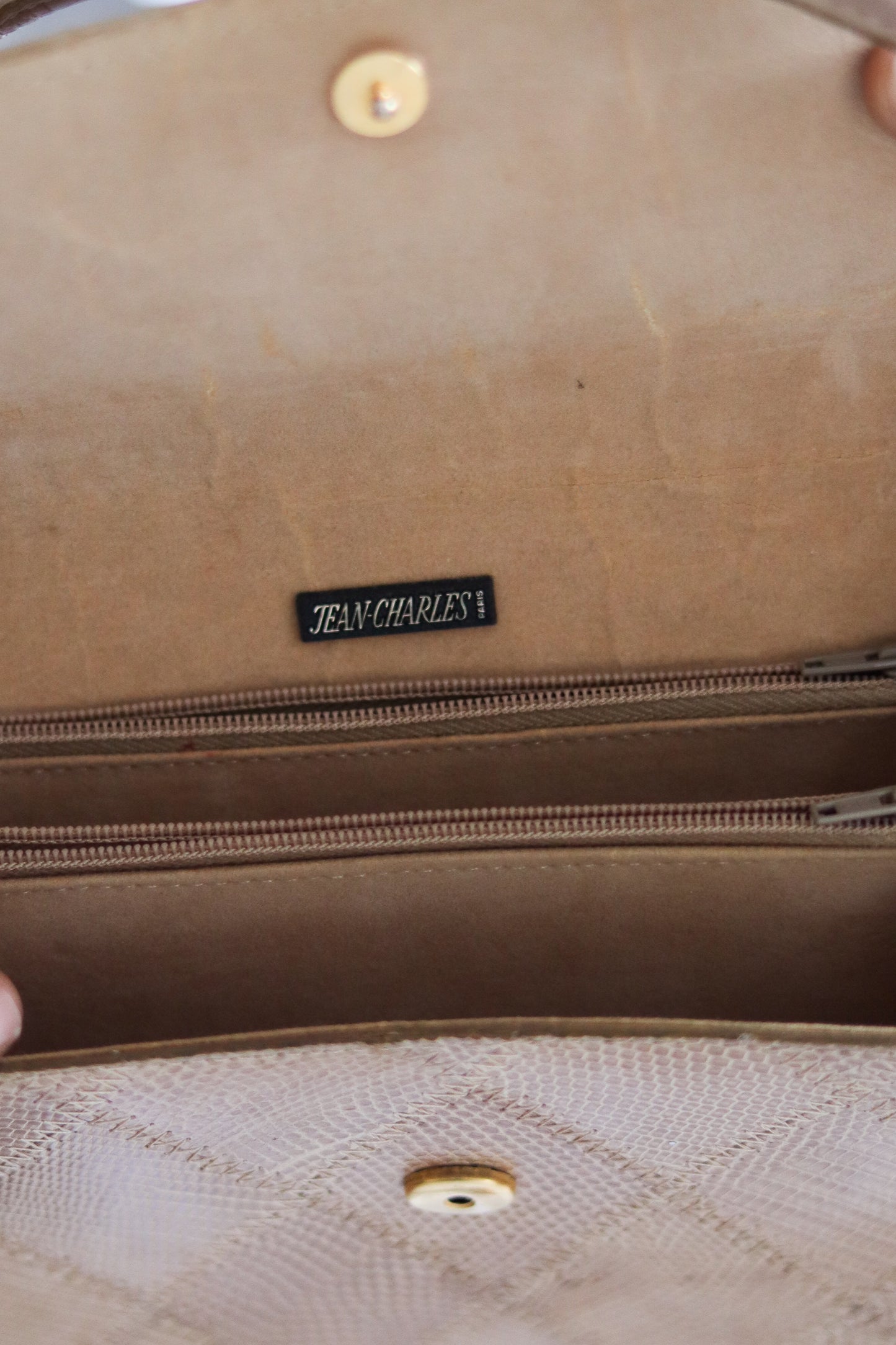 Sac bandoulière cuir Jean Charles