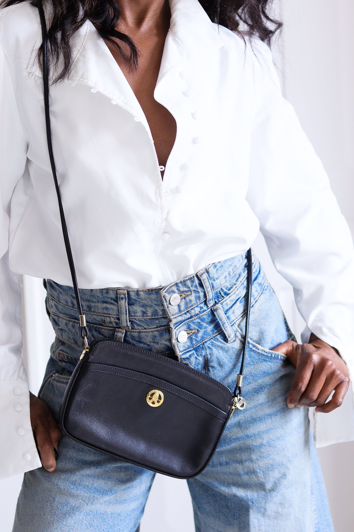 Sac en cuir Pourchet