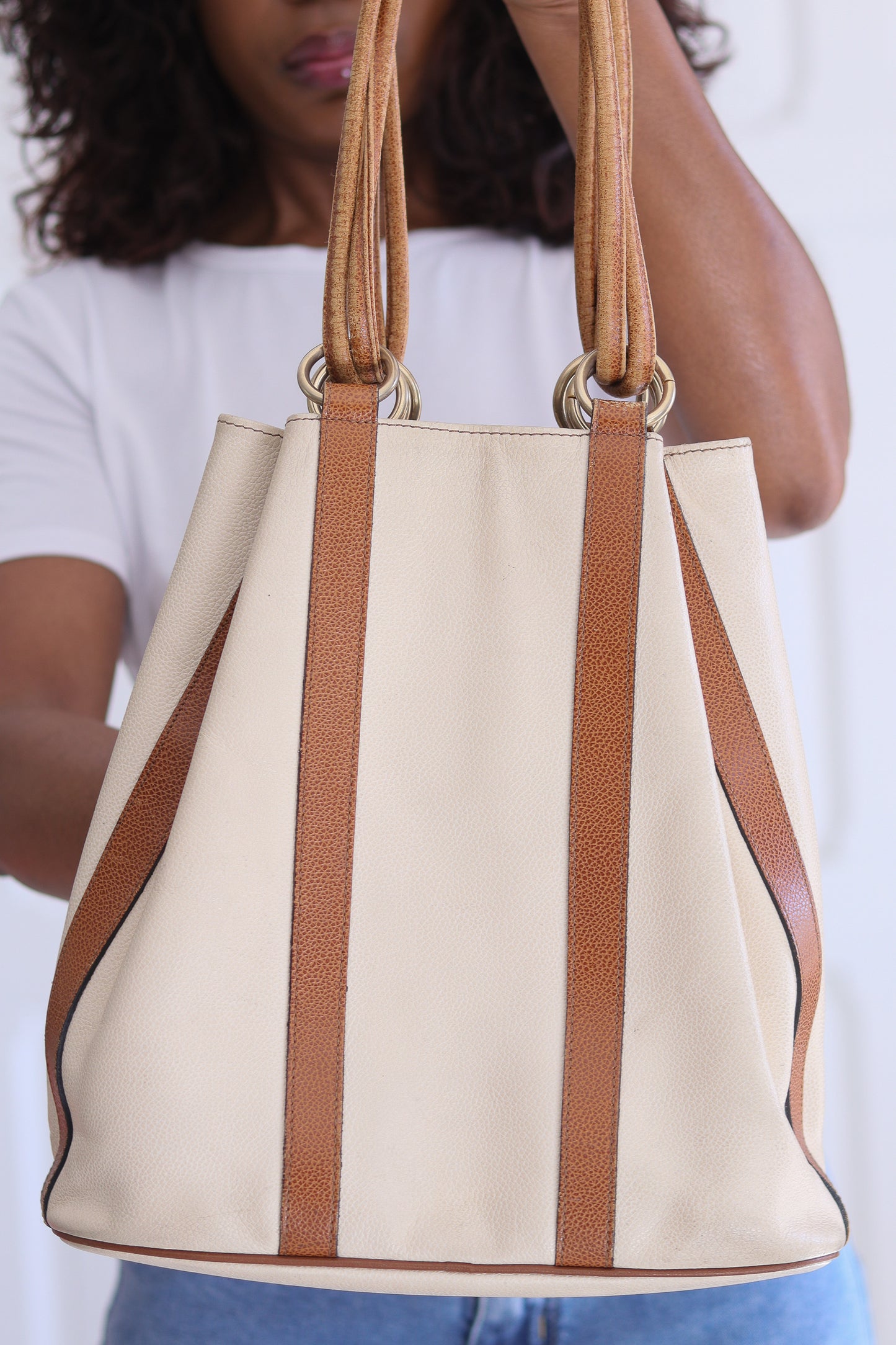 Sac en cuir Pourchet