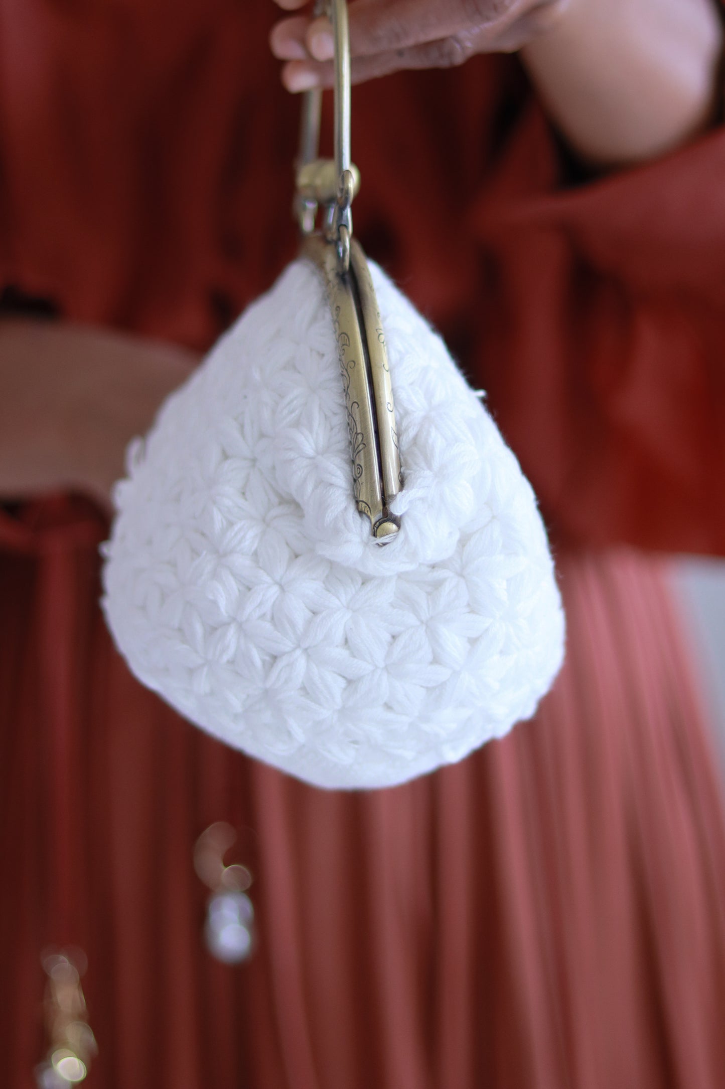 FAIT MAIN mini sac tricot