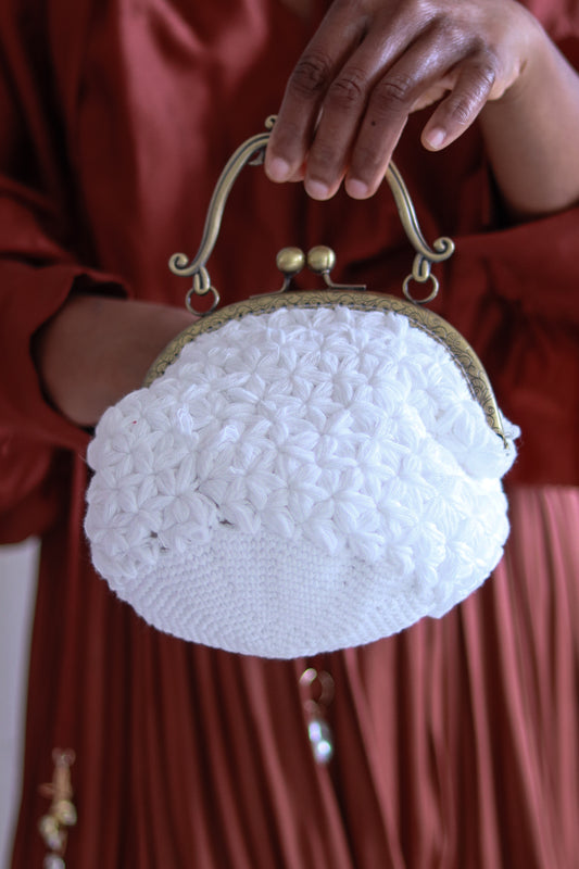 FAIT MAIN mini sac tricot