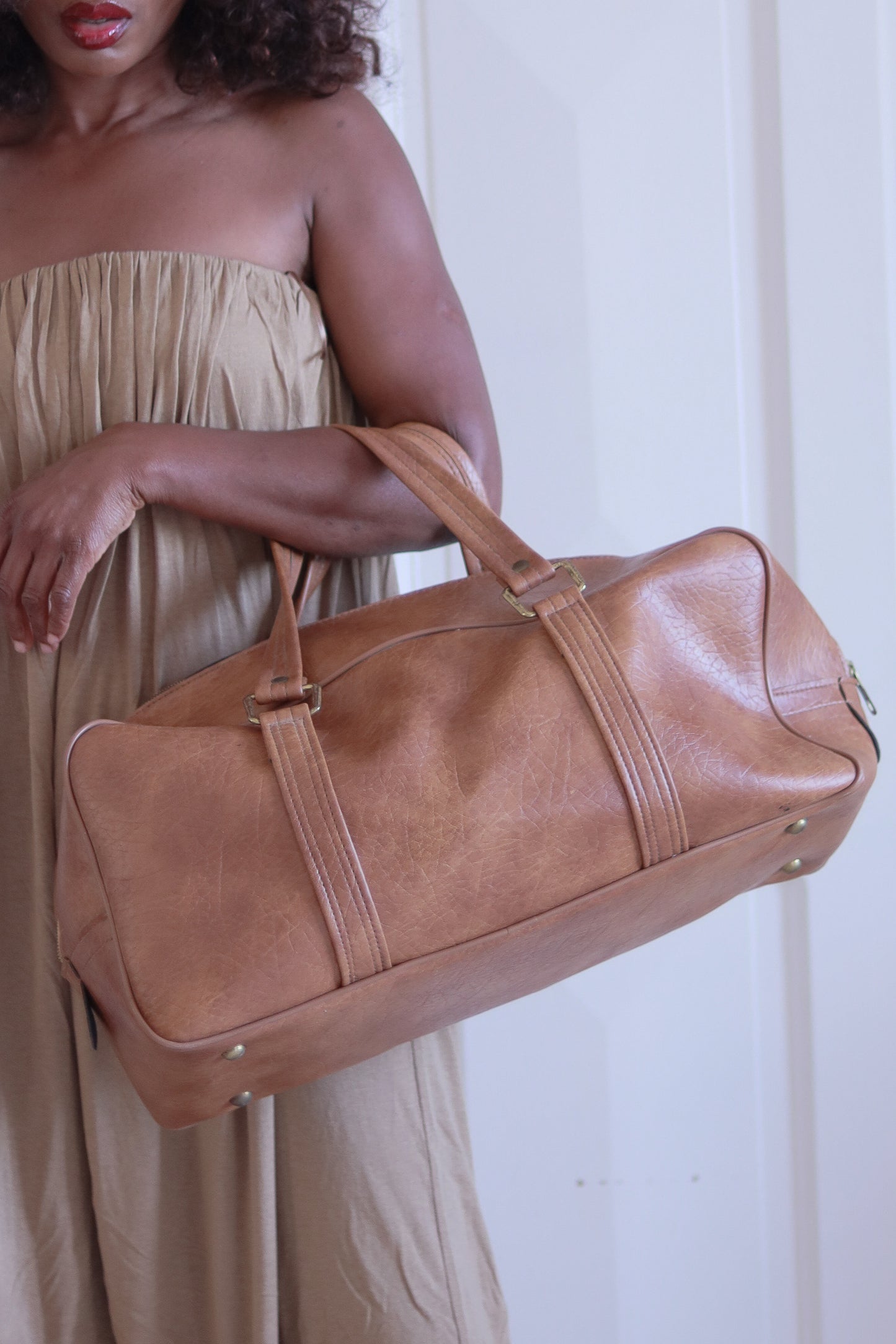 Sac week-end vintage 1970