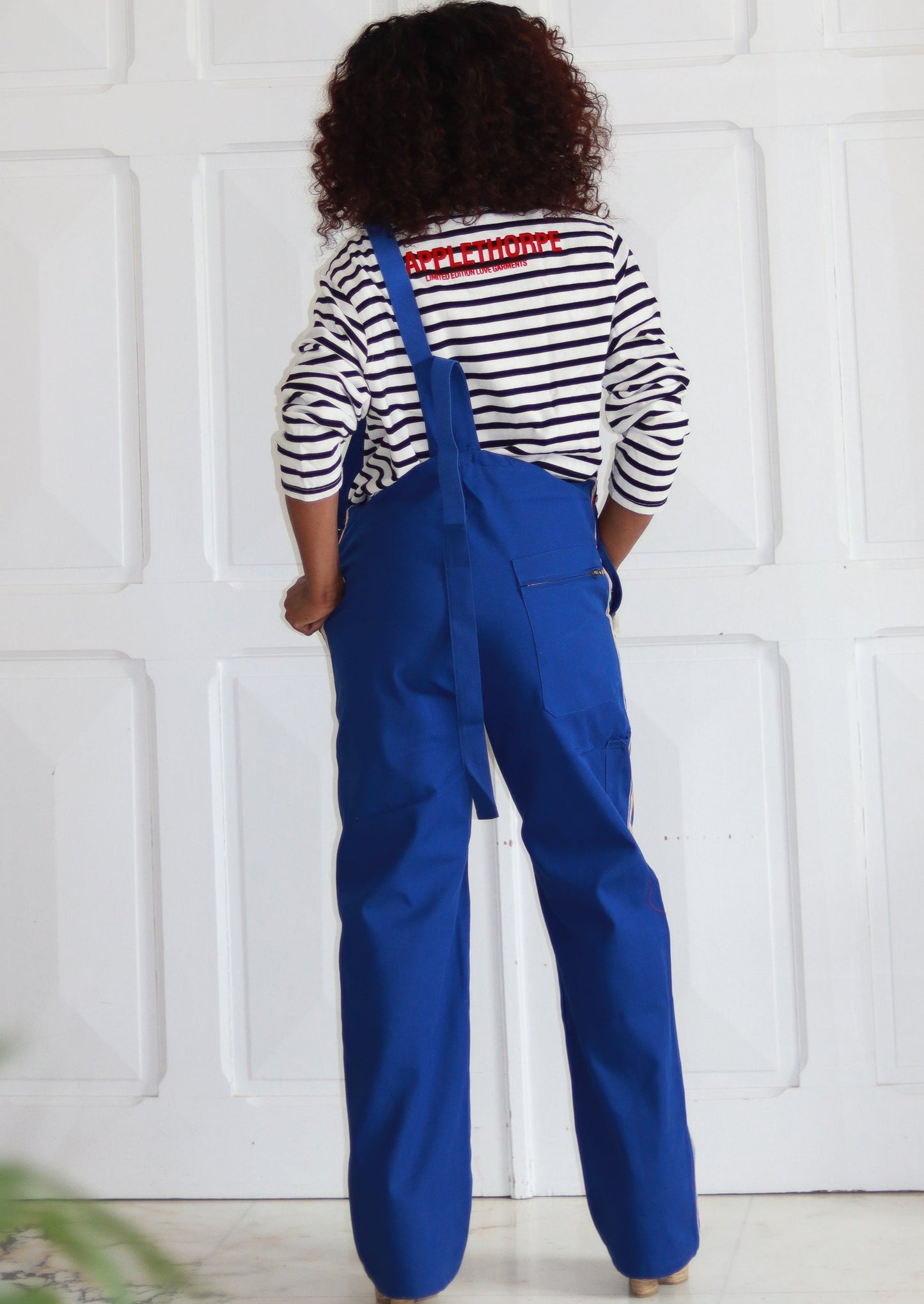 Salopette Bleu de travail vintage 1970