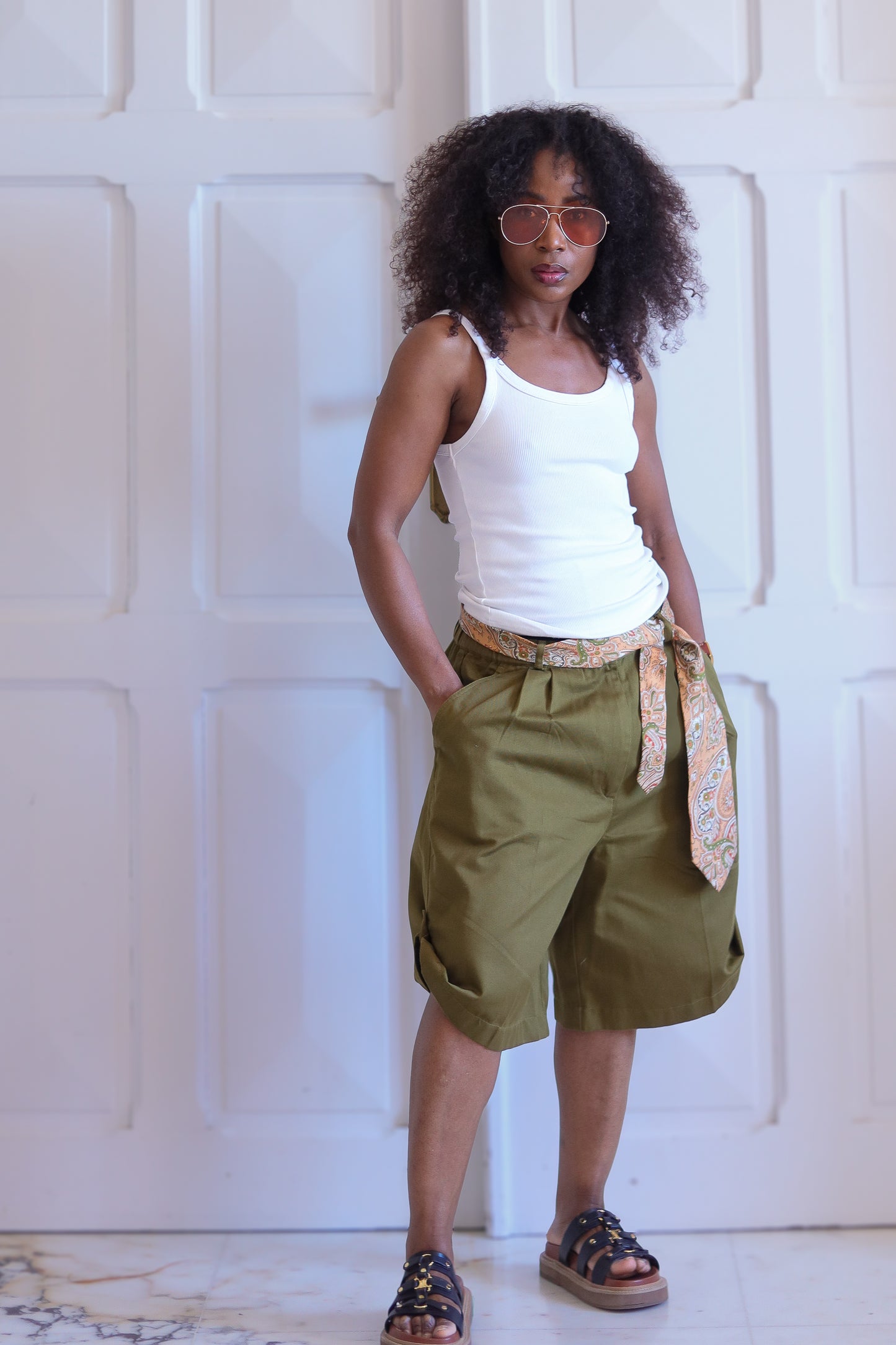 3 Suisses short en coton