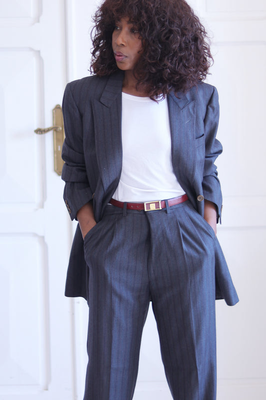 Tailleur pantalon en laine