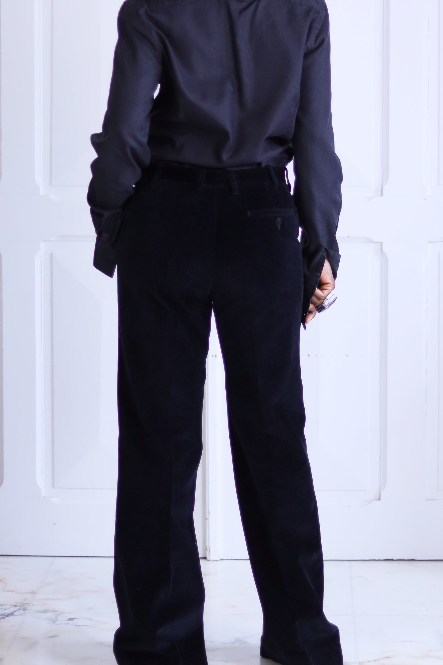 Tailleur pantalon en velours