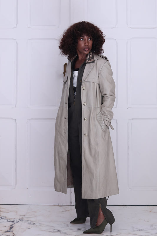 La Cuirerie Trench en cuir
