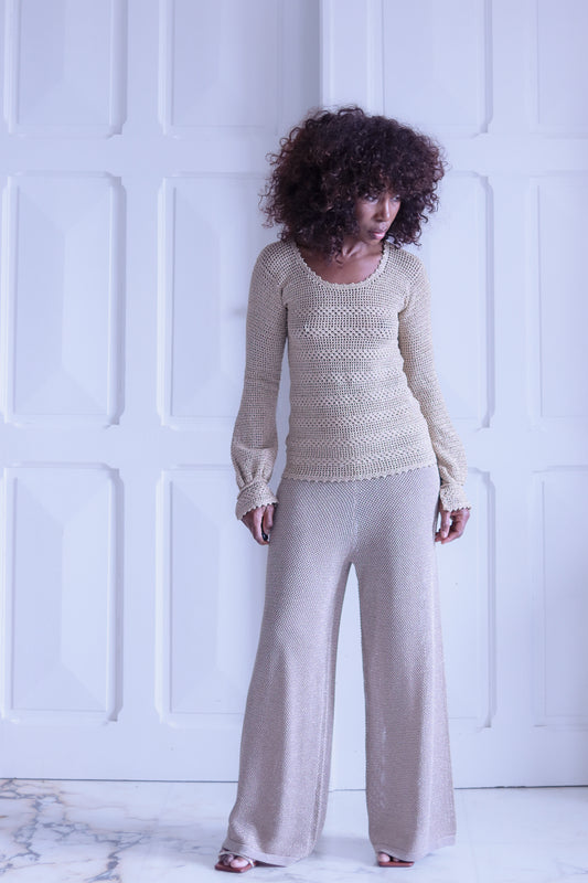 Fait main tricot années 1970