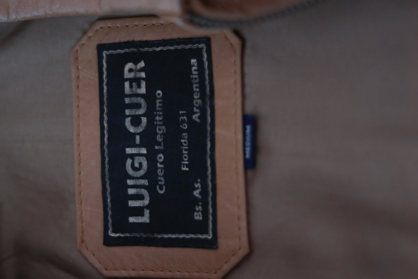 Luigi veste en cuir