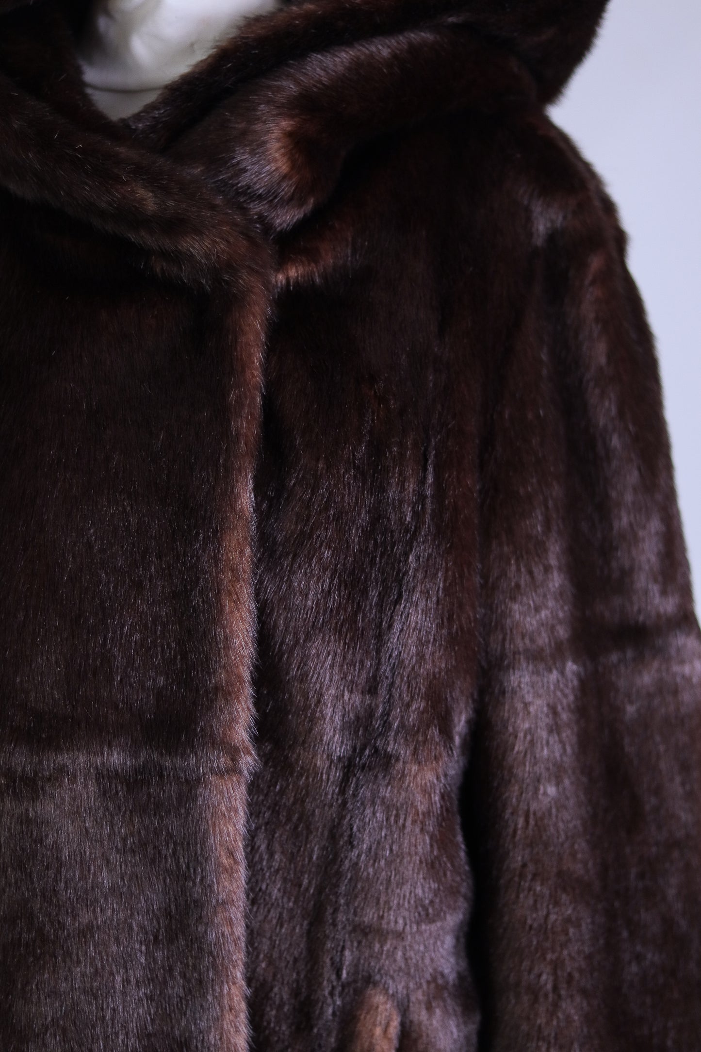 1.2.3 Paris veste en fausse fourrure