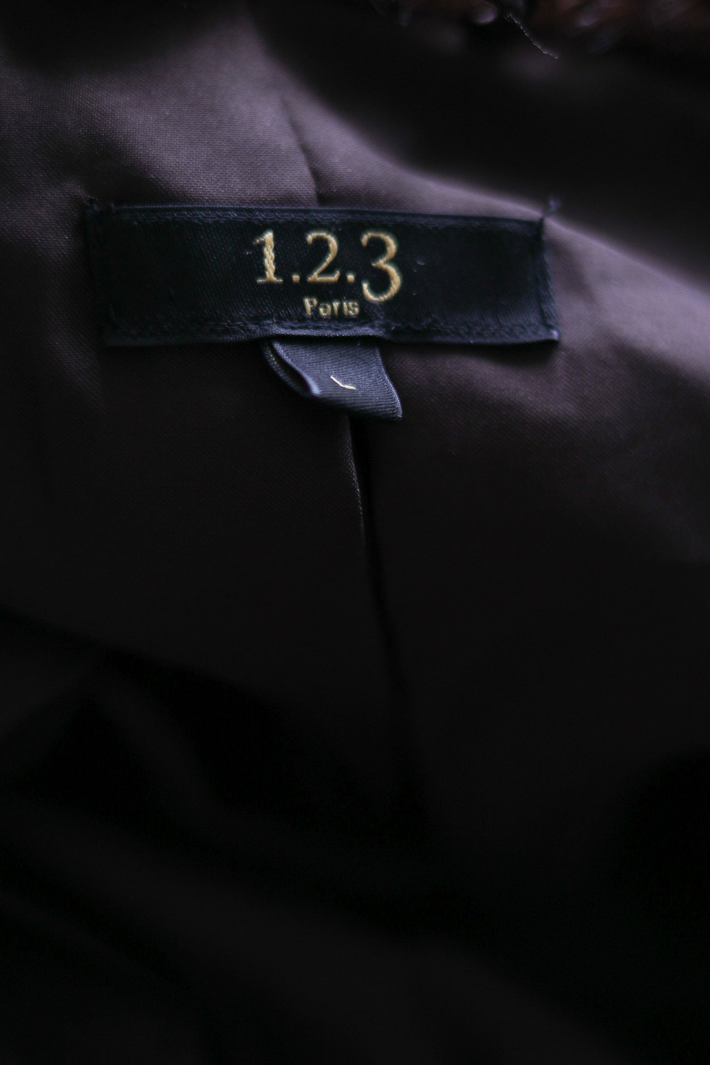 1.2.3 Paris veste en fausse fourrure