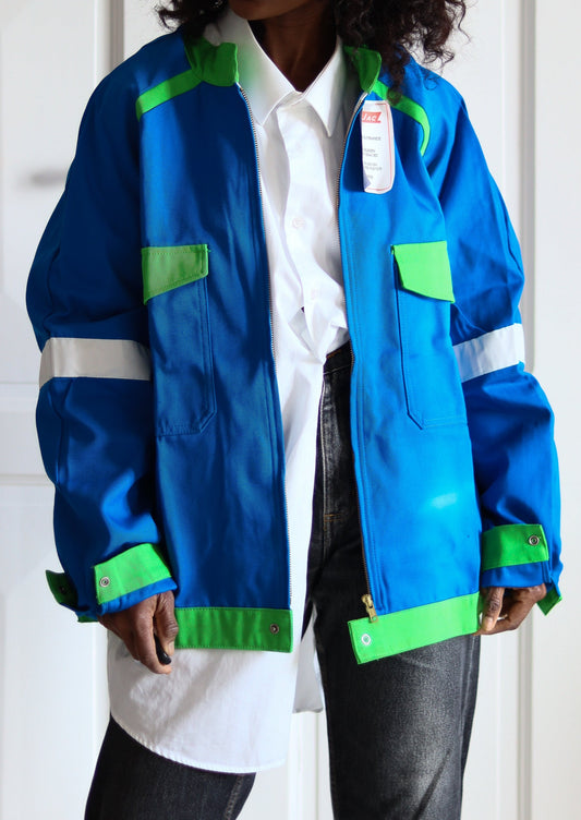 Veste bleue de travail Berjac