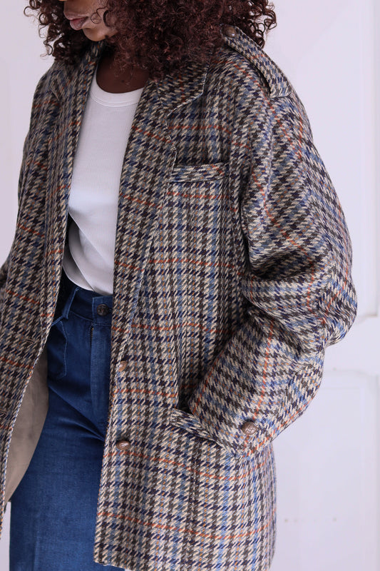 Bogner blazer à motif pieds de coq