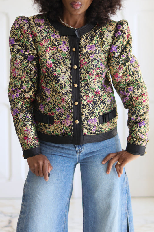 David MOLHO veste dorée matelassée