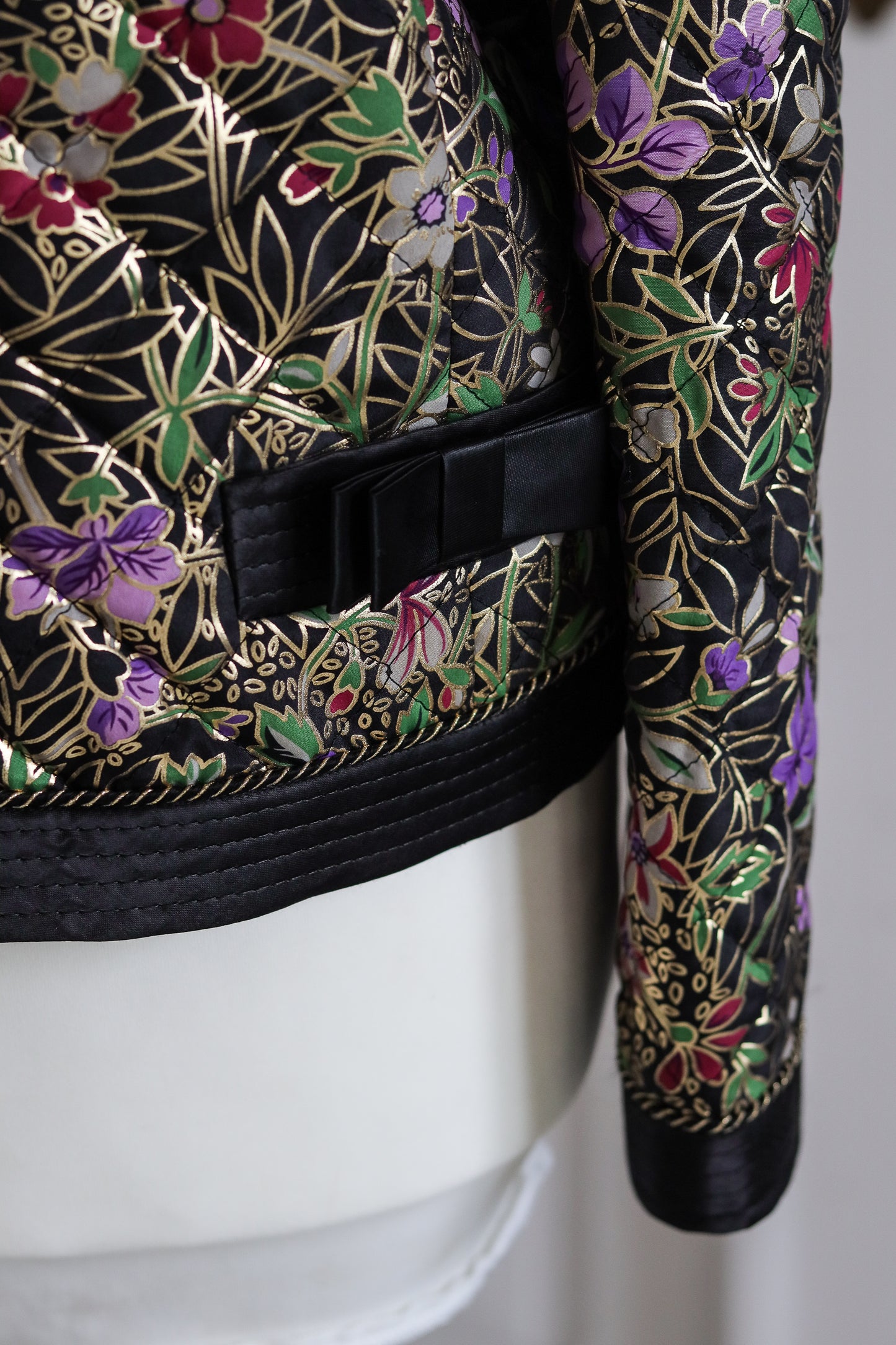 David MOLHO veste dorée matelassée