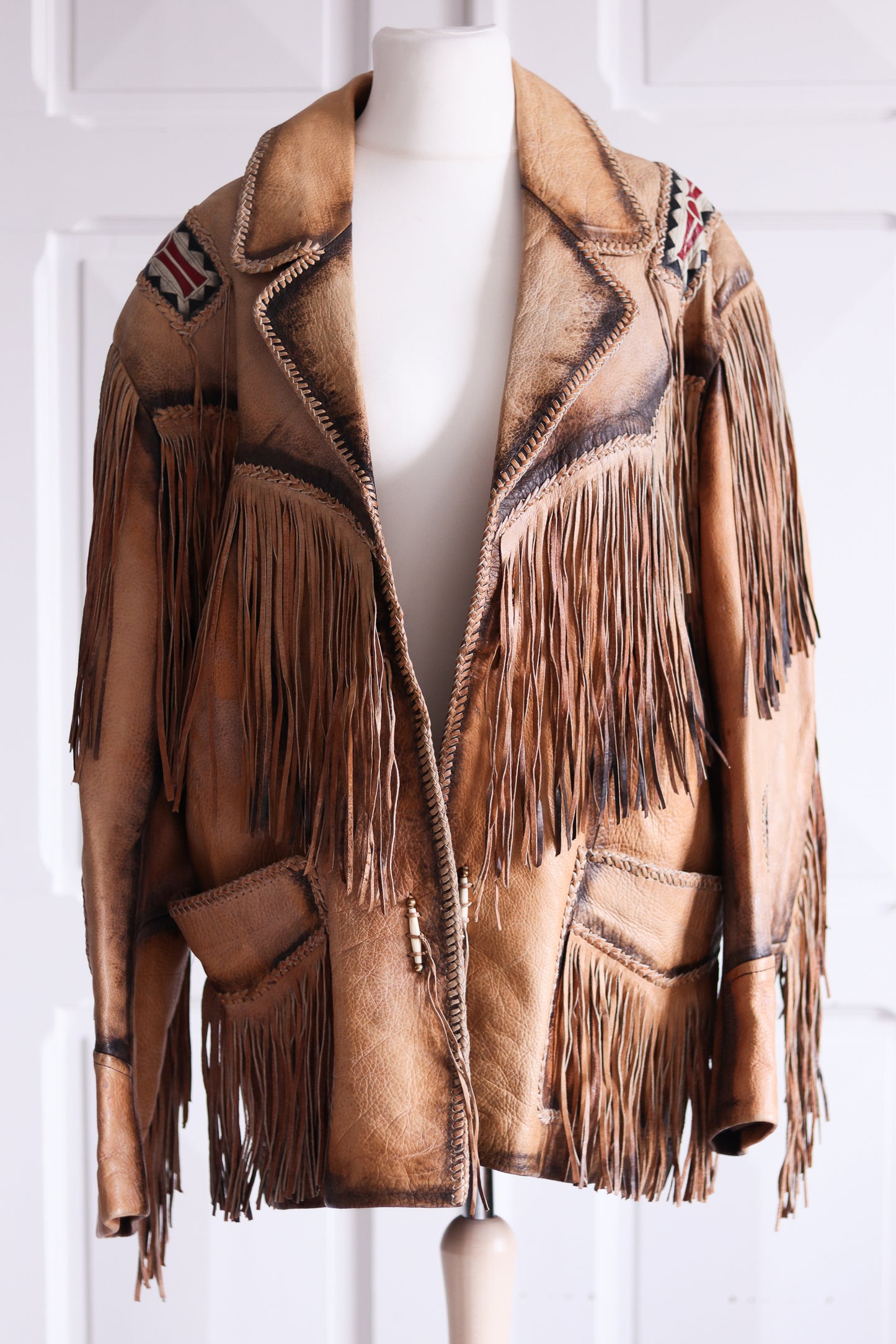 La Grange veste à franges artisanale