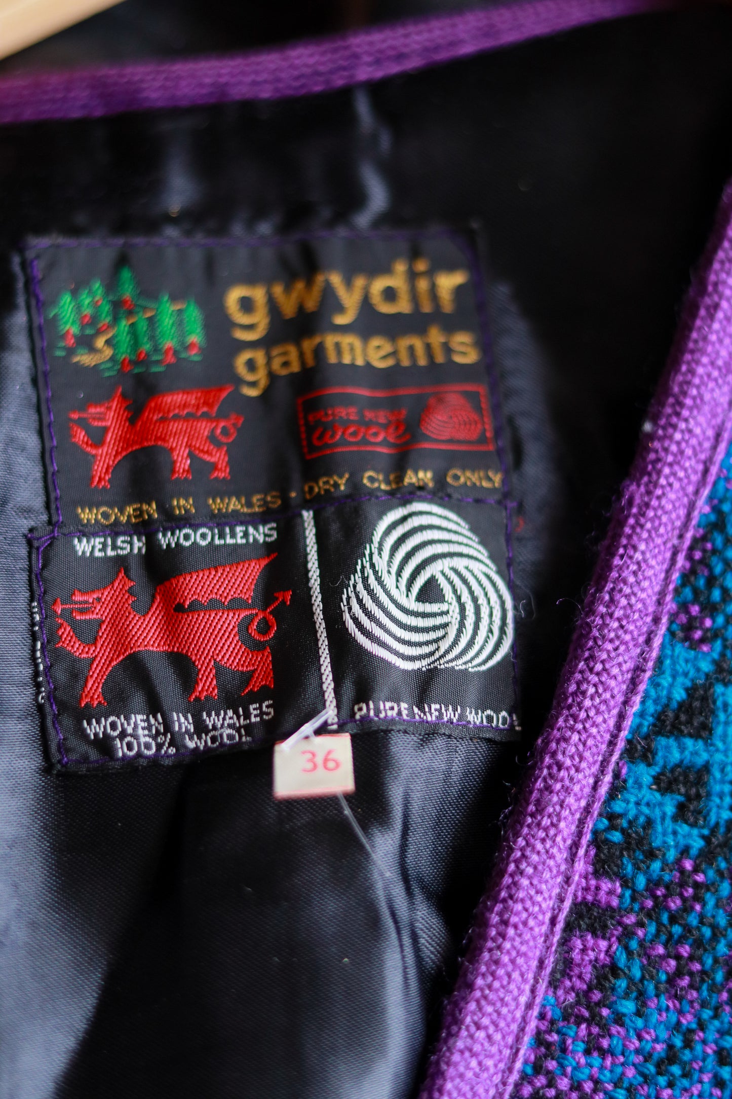 Gwydir veste en laine et daim