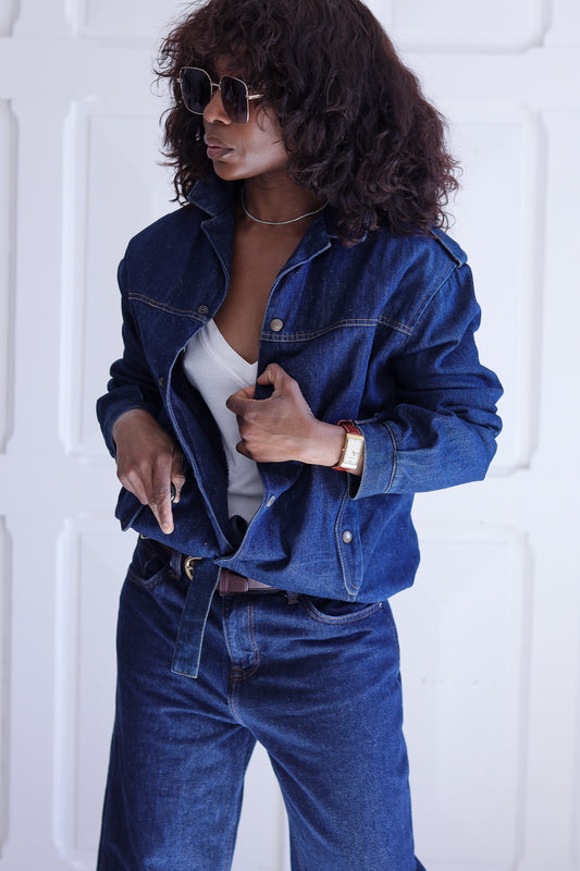 Veste jean made France