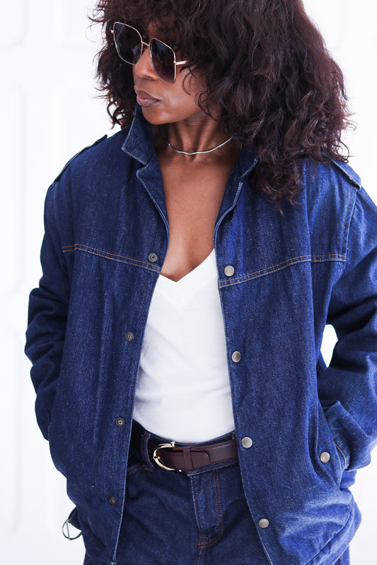 Veste jean made France