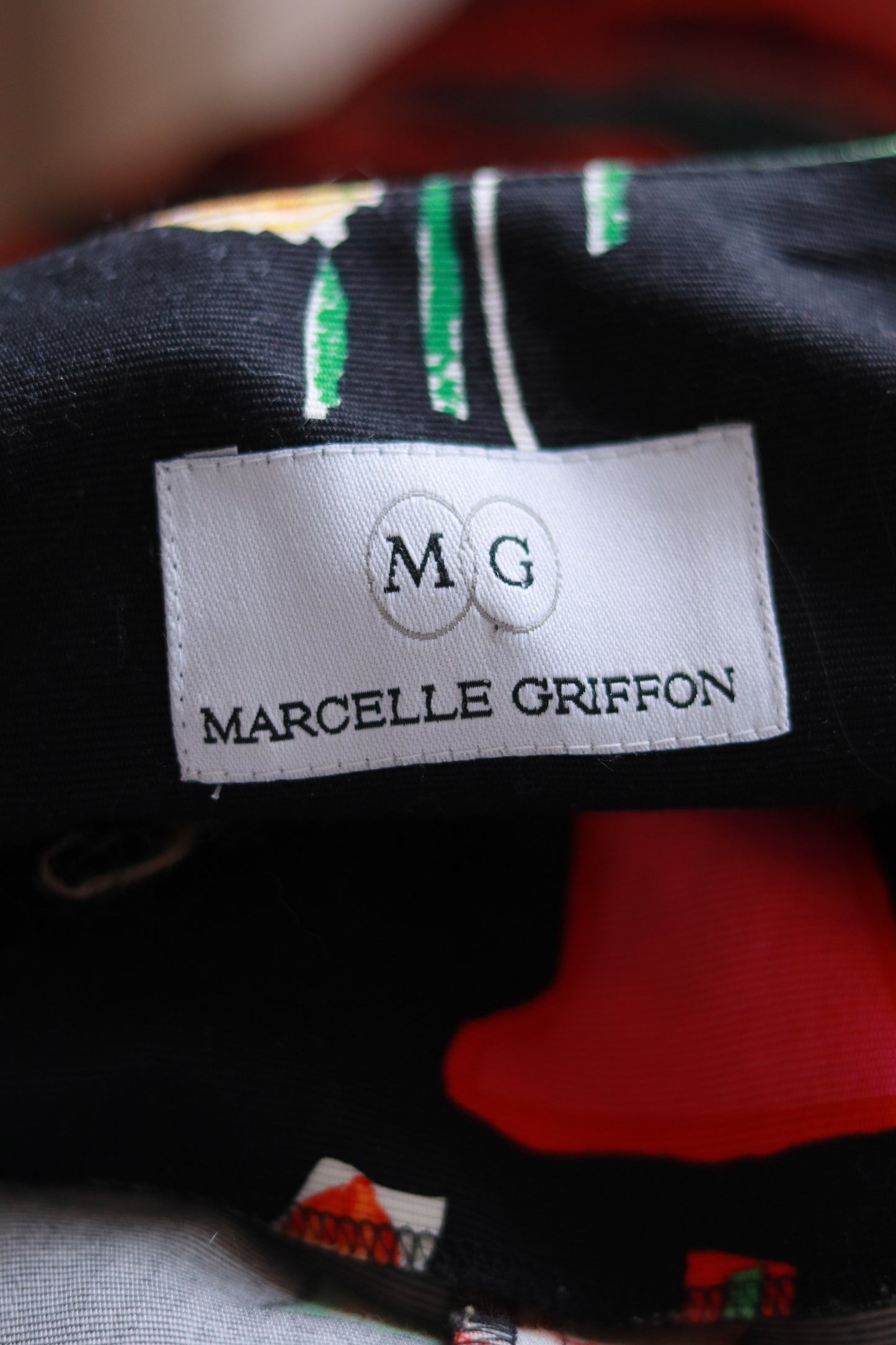 Marcelle Griffon veste à motifs