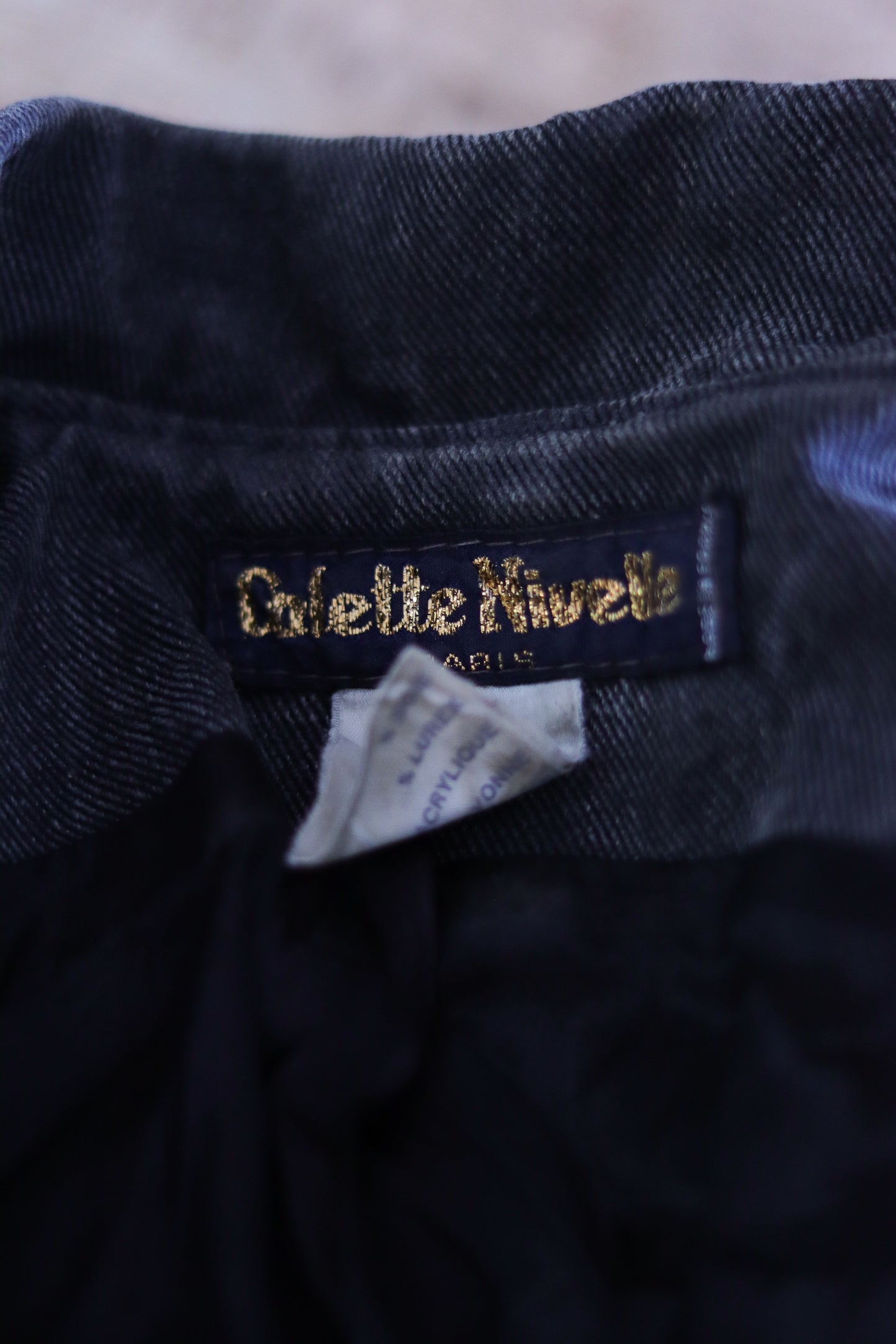 Colette Nivelle veste vintage