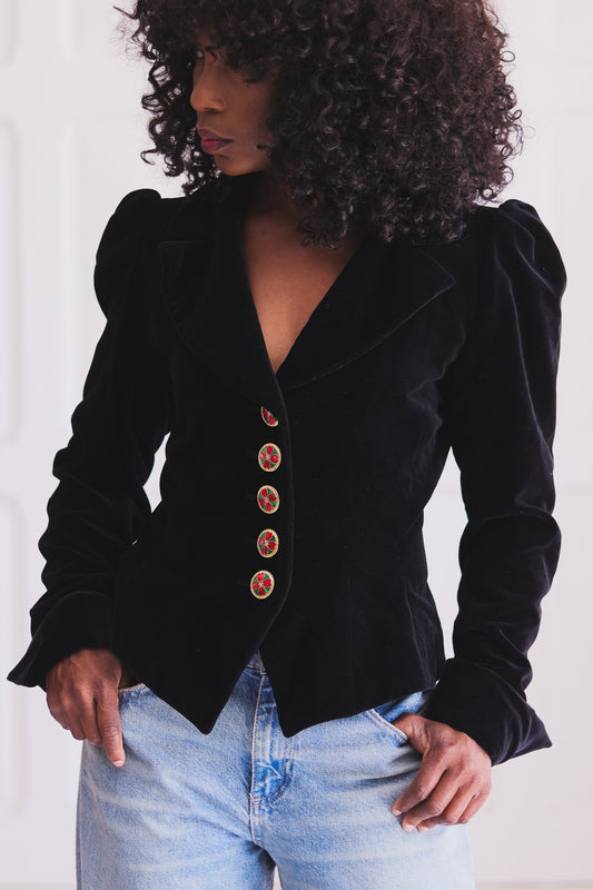 YSL rive gauche blazer cocktail