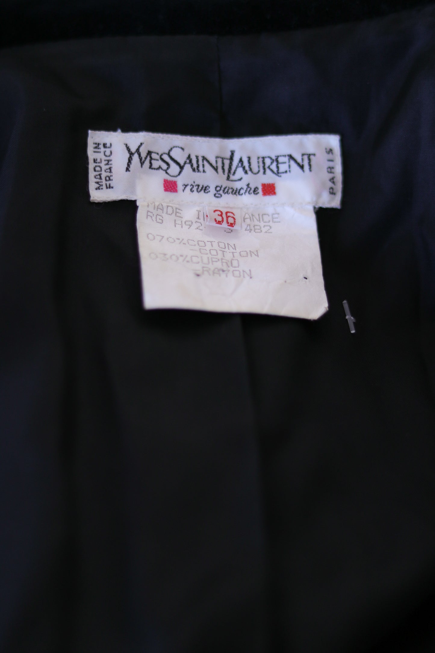 YSL rive gauche blazer cocktail