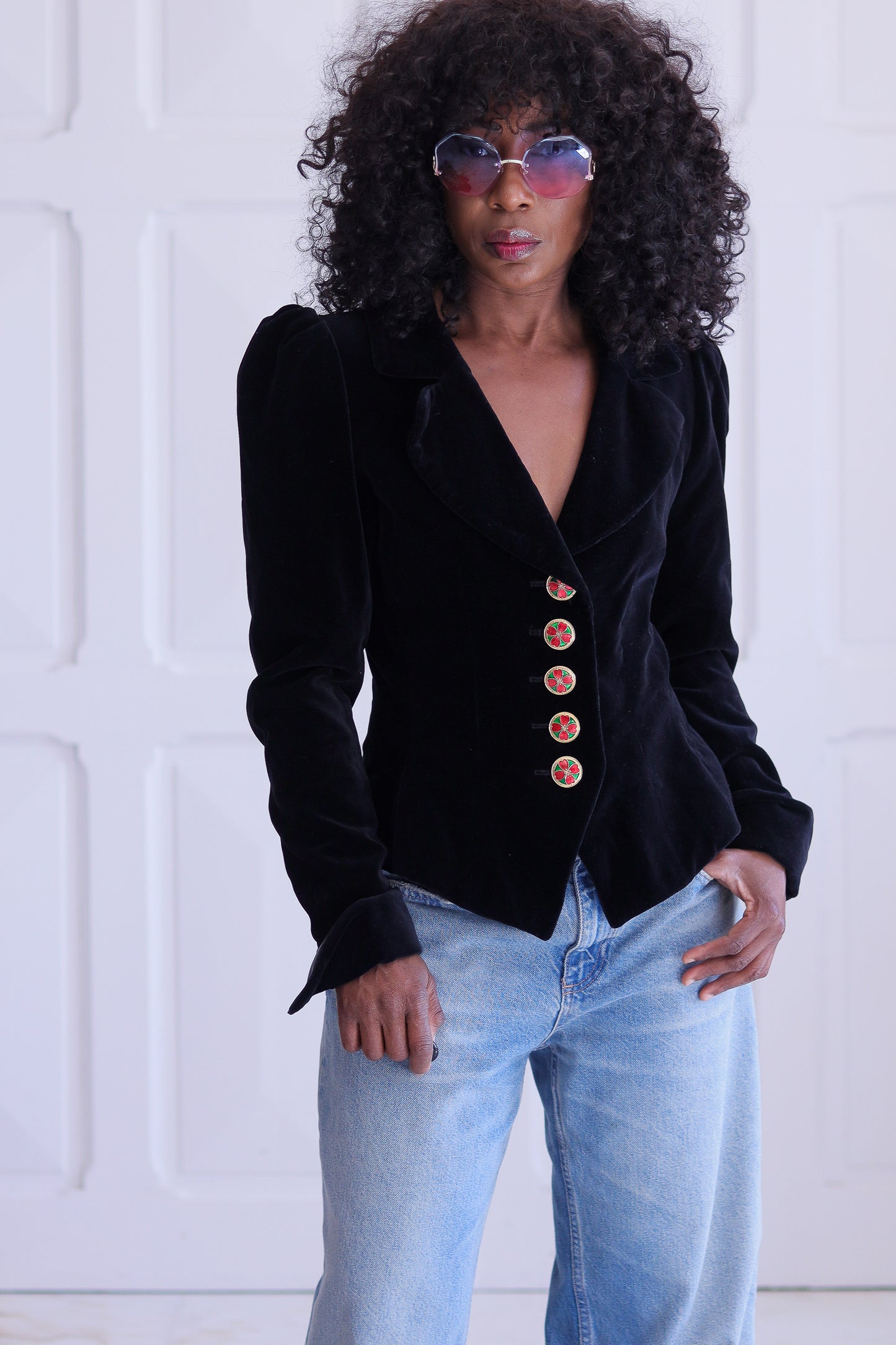 YSL rive gauche blazer cocktail