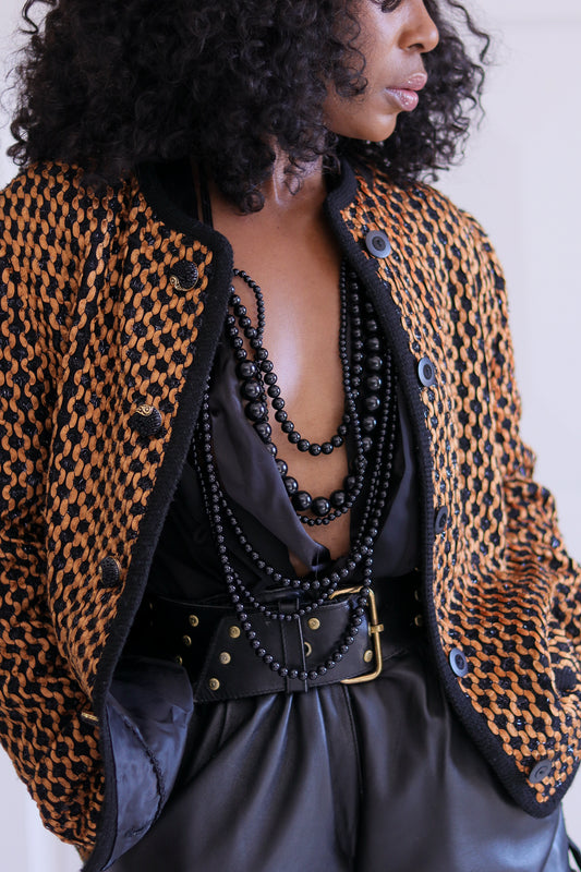 Fait main Veste cocktail vintage