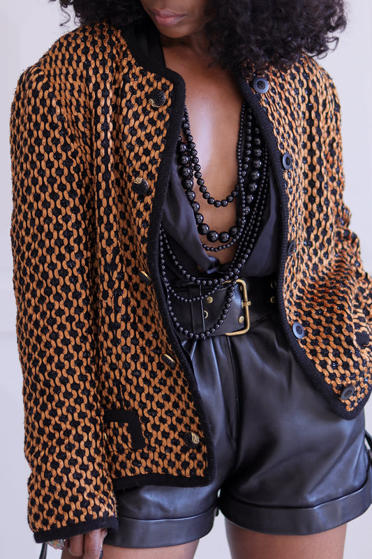 Fait main Veste cocktail vintage