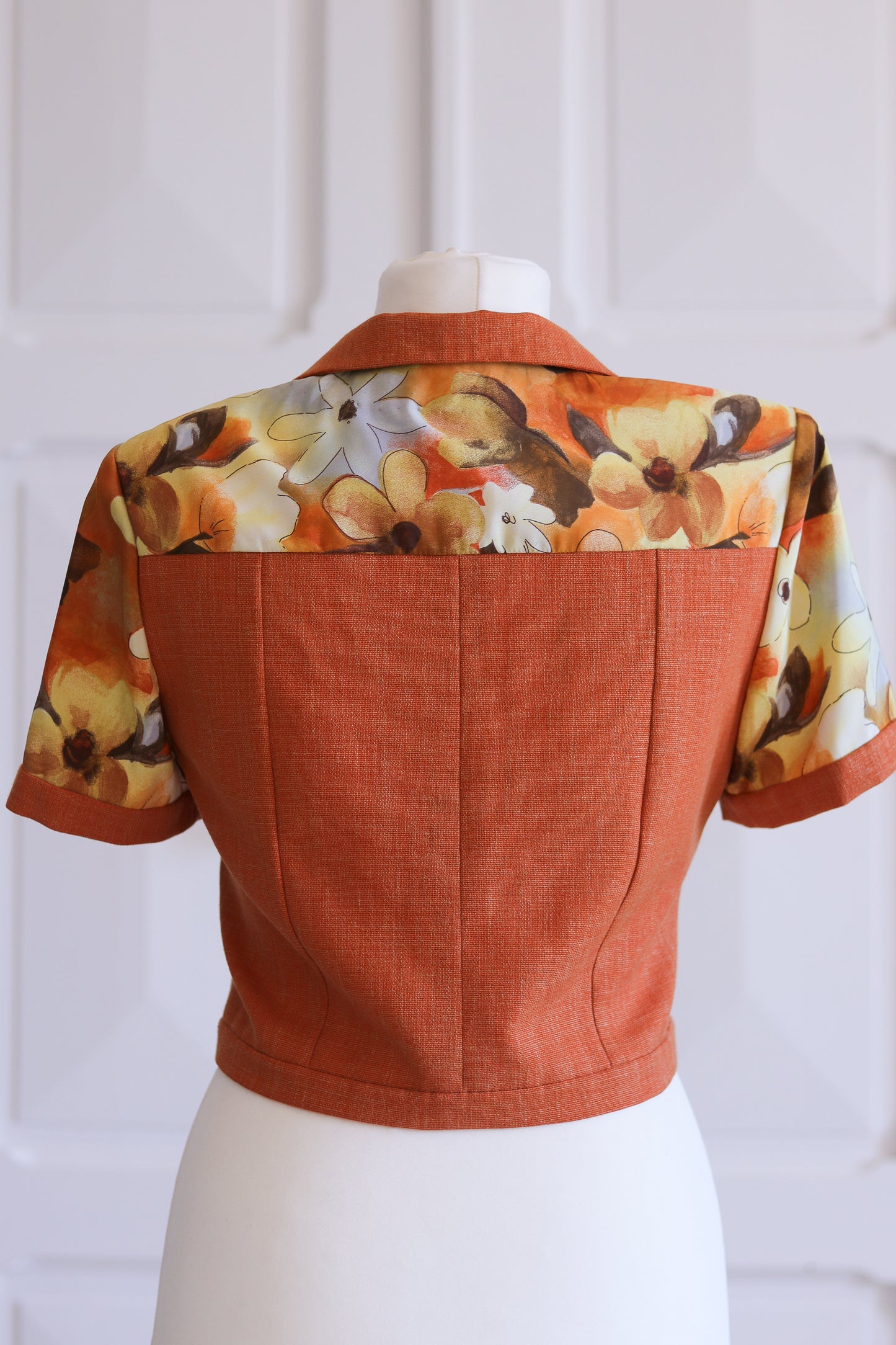 Fait main veste courte années 60