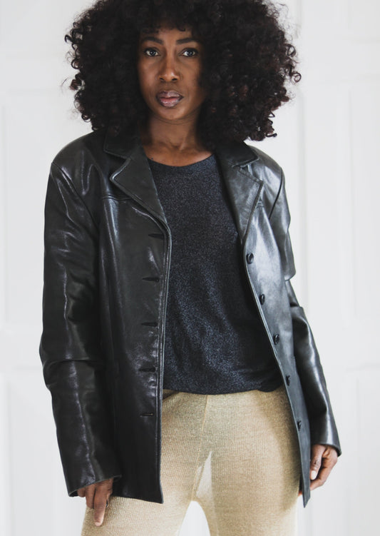 REDSKINS veste en cuir