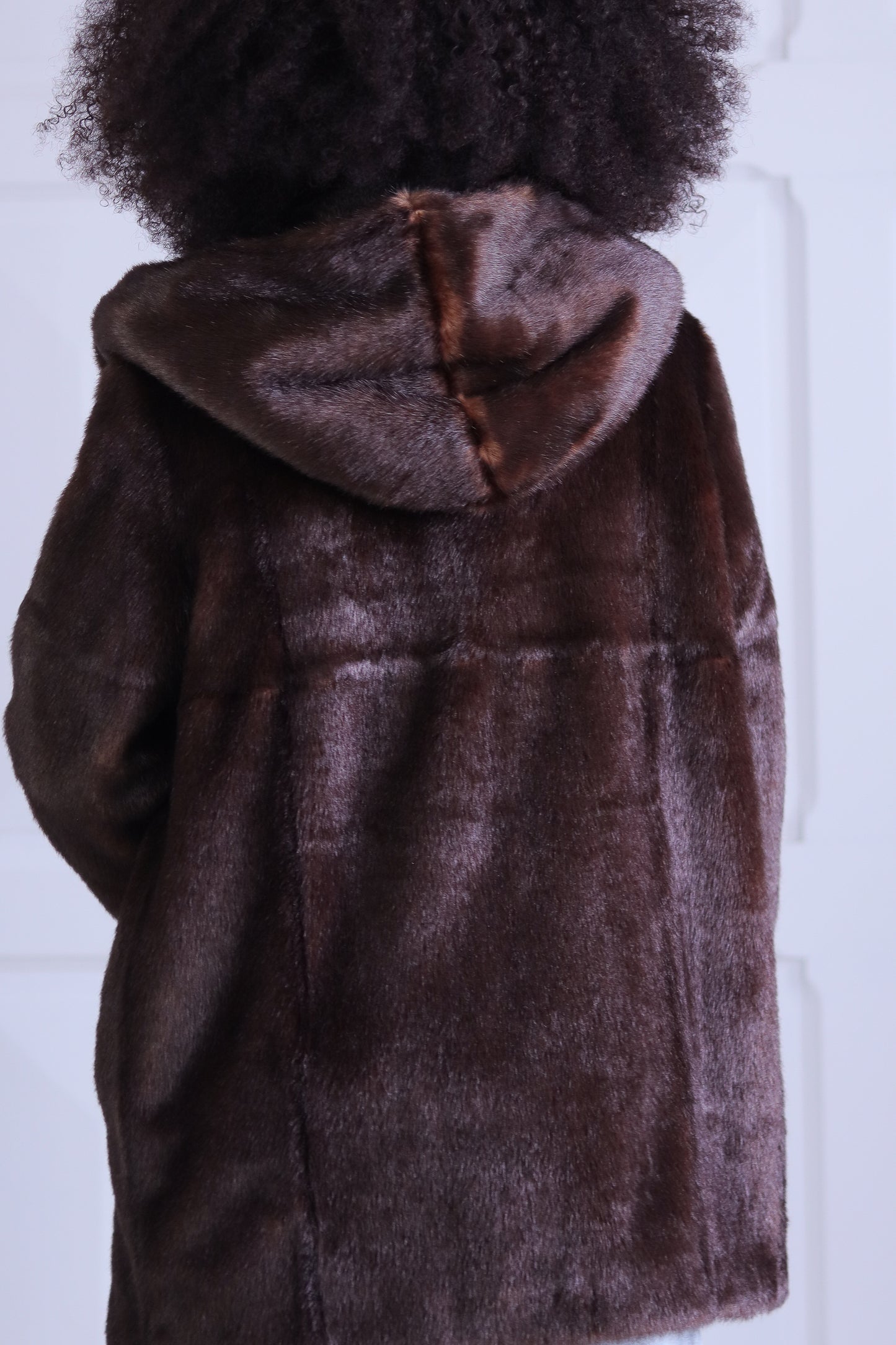 1.2.3 Paris veste en fausse fourrure