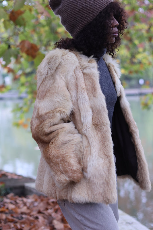 UTZ veste fourrure de vison