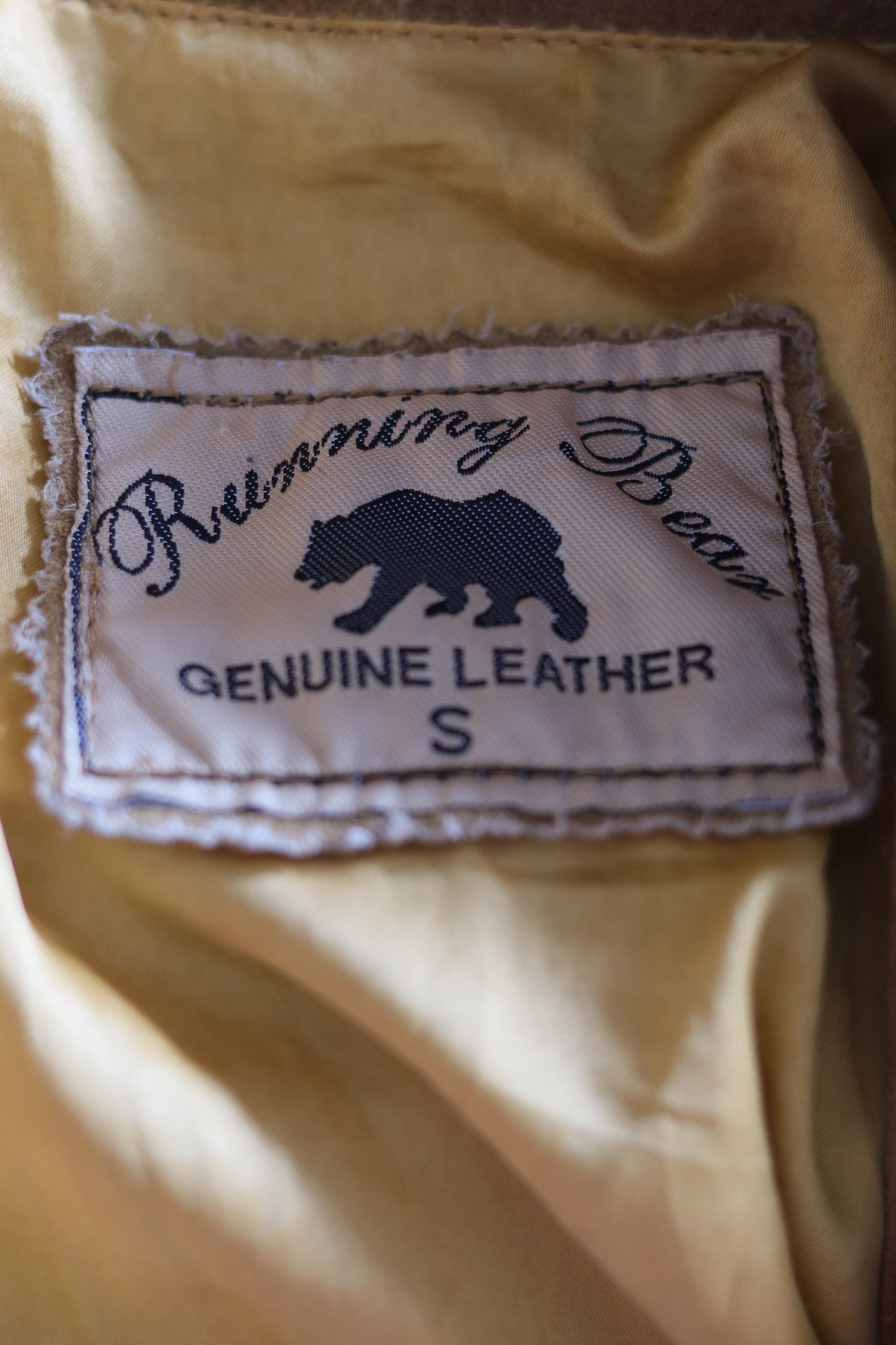Running Bear blouson à franges