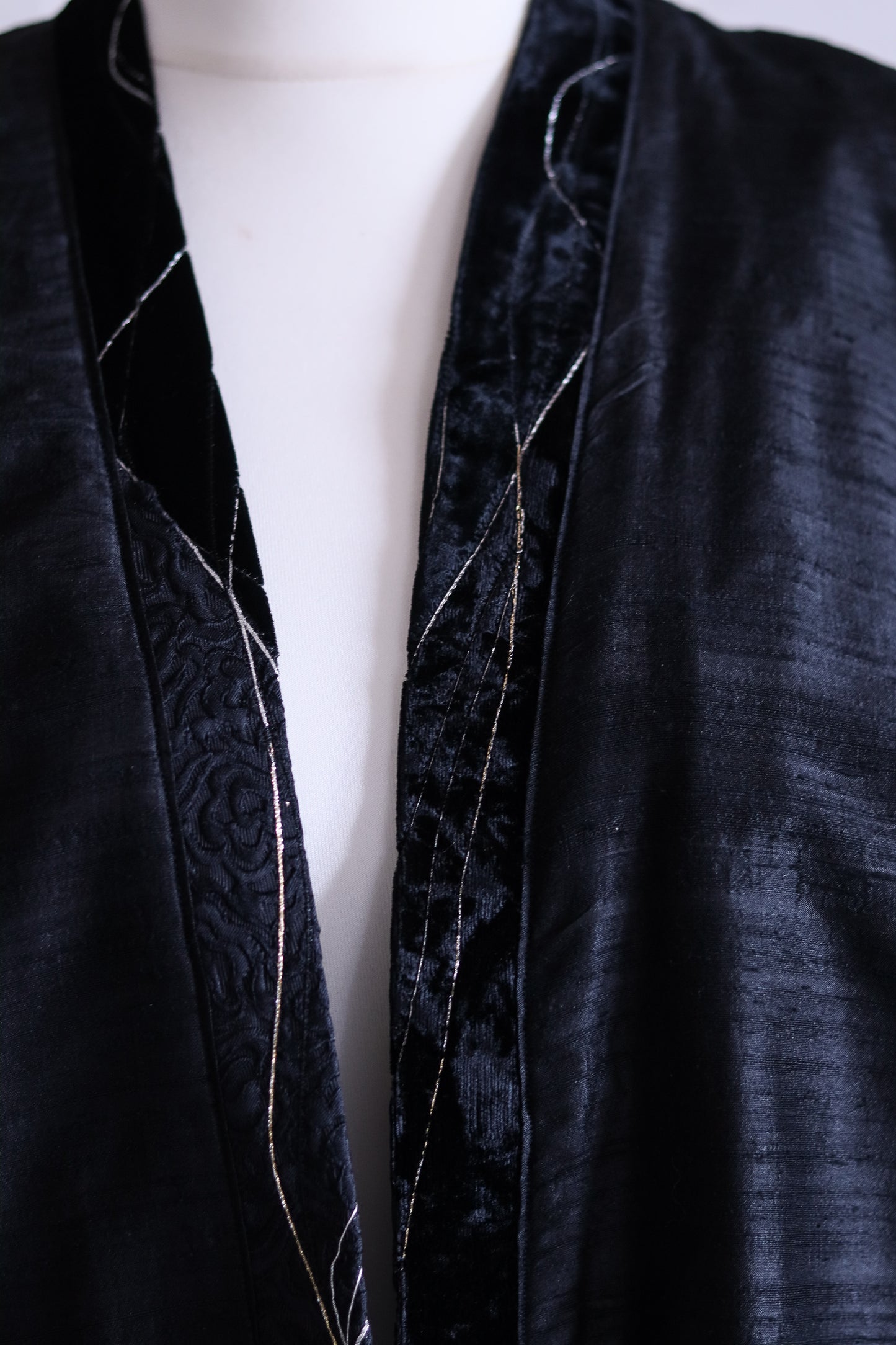 Veste kimono en soie